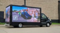 2018 Ford Transit 350HD P6 LED Mobile Billboard Truck
