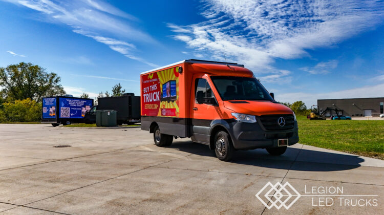 2023 Spark 510 P2.9 LED Truck — Mercedes-Benz Sprinter 3500 Diesel (Electric LED Body, No Generator)