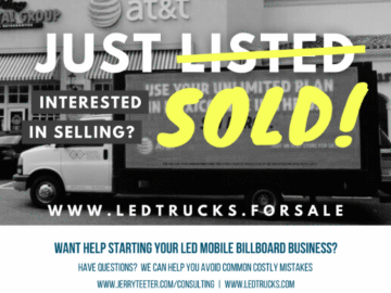2015 GMC 3500 P6.67 LED Billboard Truck