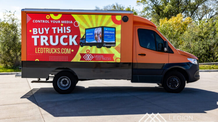 2023 Spark 510 P2.9 LED Truck — Mercedes-Benz Sprinter 3500 Diesel (Electric LED Body, No Generator)