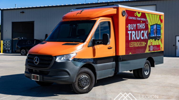 2023 Spark 510 P2.9 LED Truck — Mercedes-Benz Sprinter 3500 Diesel (Electric LED Body, No Generator)